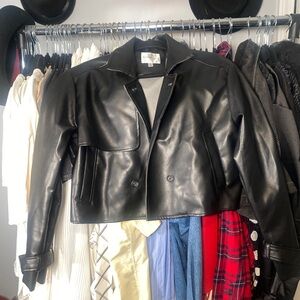 Stylish Black Leather Jacket